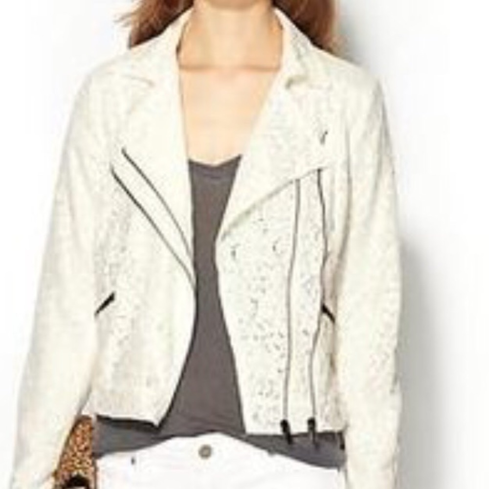 Piperlime Lace moto jacket xs